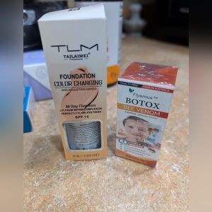 Foundation Color Changing and Bee Venom Serum